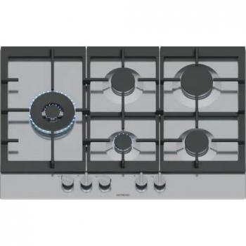 Cuisinière à gaz Siemens 75 cm, 5 brûleurs, 12 500 W, inox – EC7A5SI90
