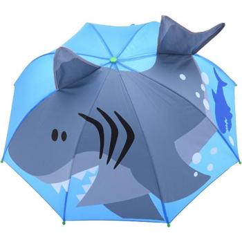 3D Cartoon Baby Umbrella - UV Protection Wind Resistant Parasol