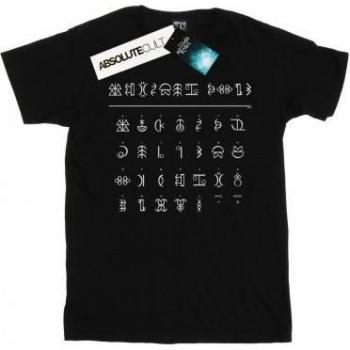 Disney Boys Artemis Fowl Gnome Alphabet Shirt – White (Age 9‑11)