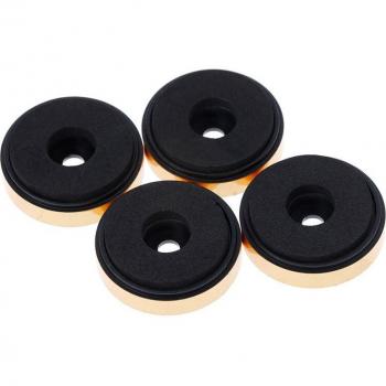 4pcs Black Rubber Feet for Speaker Cabinets 38mm x 19mm