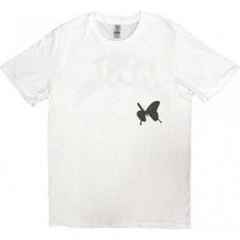 Post Malone Unisex 2023 Tour Curved Logo Shirt - Large White