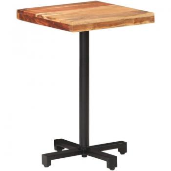 Mesa de Bistró Cuadrada de Madera de Mango - Prolenta Premium