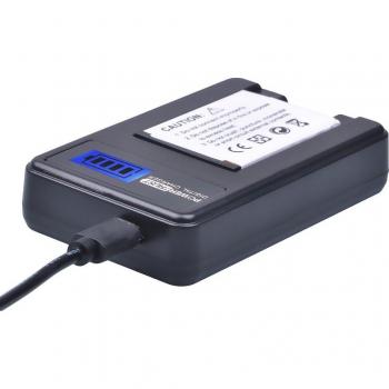 2Pcs SLB-10A Camera Battery + LCD USB Charger for Samsung WB150F