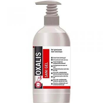 Sapone Lavamani in Gel Igienizzante Oxalis Sani 6x500 ml