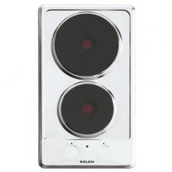 Glem - domino électrique 29cm 3500w blanc gt320wh