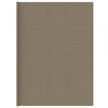 VidaXL Camping Rug – Taupe, 4m x 6m