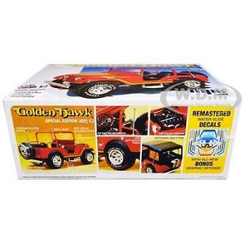Golden Hawk Jeep CJ5 1:25 Scale Model Kit