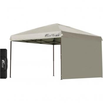 Fieldoor Telón de Lona G03 Pro-Agua en Plata