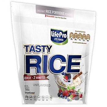 ARROZ PRE GELATINIZADO LIFE PRO 1KG | Fuente de Carbohidratos Energéticos | Textura Extrafina Sin Azúcares | Ideal para Saciedad y Recuperación