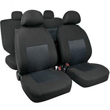 Funda Asiento Start Line en Poliéster 8 Piezas Negro