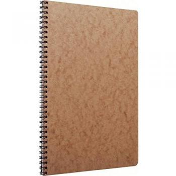Cahier Clairefontaine A4 Spirale 100P Ligné Marron