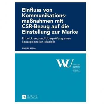 Vitalsource Technologies, Inc. Einfluss von Kommunikationsma?nahmen mit CSR-Bezug auf die Einstellung zur Marke