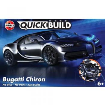 QuickBuild Bugatti Chiron Black J6025