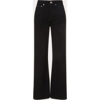 Pantalón Vaquero Recto Rag & Bone Jean Logan Negro - Talla US 24