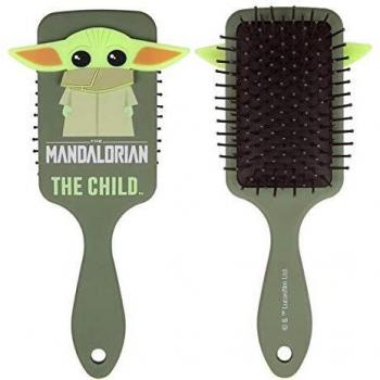 Spazzola per capelli Star Wars - The Mandalorian - The Child - Unisex - Verde Multicolore