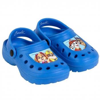 Disney Jungen Hausschuhe Clog Paw Patrol Blau (27)