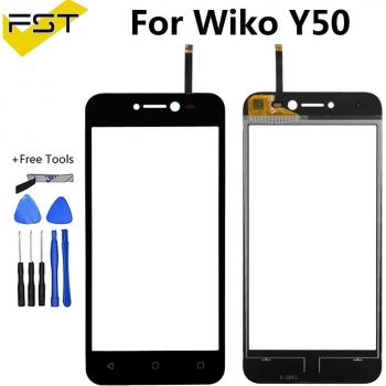 Wiko Y50 5.0'' Black Touch Panel Digitizer Sensor Replacement Kit