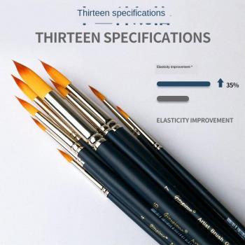 Pointed-Toe Nylon Brush Set
