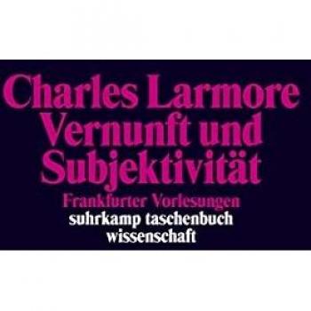 Vernunft und Subjektivität: Frankfurter Vorlesungen