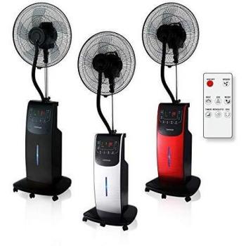 Antizanzare repellente insetti vano aroma timer telecomando oscillazione argento