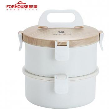 Caja Fría Infantil de Acero Inoxidable con Tapa de Madera