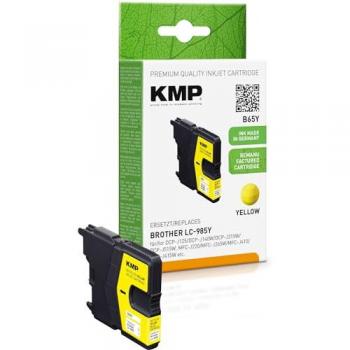 KMP B65Y - Gelb - kompatibel - wiederaufbereitet - Tintenpatrone