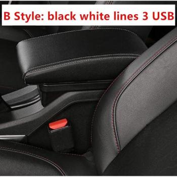 Renault Zoe Leather Armrest Storage Box