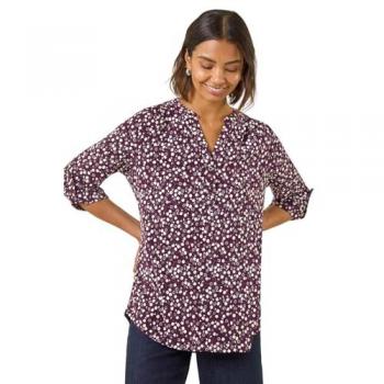 Plum Petal Fitted Shirt