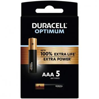 Pile Duracell Optimum AAA 5 pièces