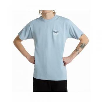 Vans Holder Klassisches T-Shirt Staubblau Rückenprint L Herren