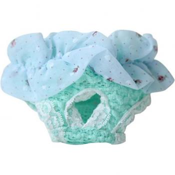 S/M/L Female Dog Sanitary Shorts - Chiffon