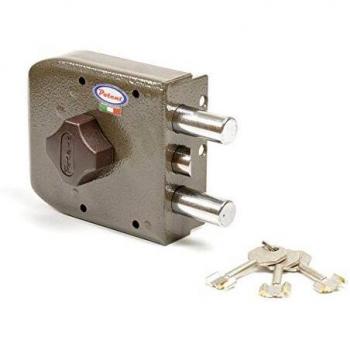 Serratura RMS 320/S con Avviamento Pedivella e 2 Bulloni, Pomello Interno Sinistra