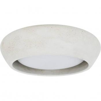 Plafón Faro Beacon Fjord Gris Claro Escayola 28 cm GX53