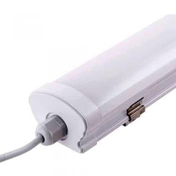 Wasserdichte LED-Industrieleuchte 40W 3600Lm 6000K 120cm IP65 50000h Mikrowellen-Näherungssensor