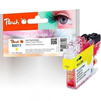 Cartuccia Inchiostro Peach Compatibile LC-3211 Y