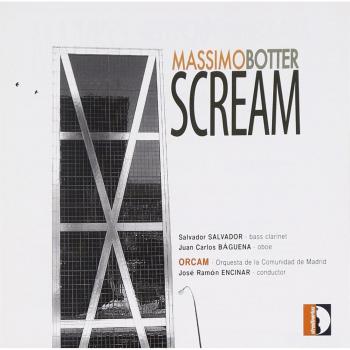 CD MASSIMO BOTTER - Scream STR33845 Stradivarius 2010 Italy Classical Used