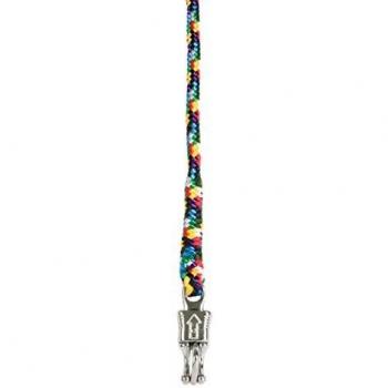 PFIFF 005033 Anbindestrick mit Panikhaken – 210 cm geflochtenes Führungselement