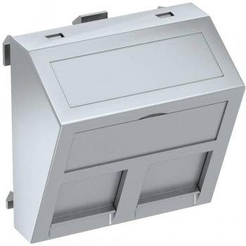Coperchio in Alluminio per Modulo Dati 45 x 45 x 26 mm