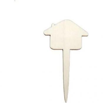 Umweltfreundliche Holz Gartenmarker für Samen