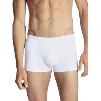 CALIDA Clean Line Boxer Brief mit Softbund für Herren, L, Weiß