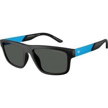 Armani Solar Rectangular – Modelo EA 4244U, color negro