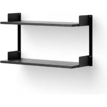 Wandregal New Works 450 in Esche-Schwarz