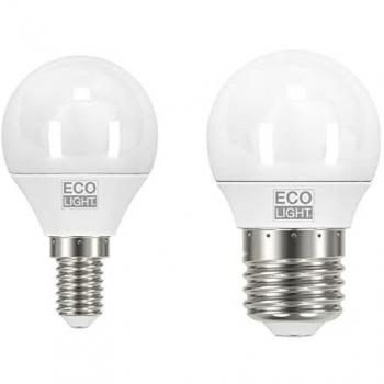 Lampadine Ecolight Led E27 M/gl 6w N