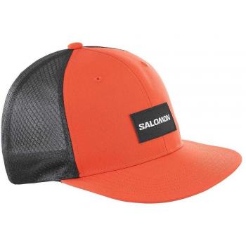 Gorra Trucker Salomon Naranja y Negro L-XL
