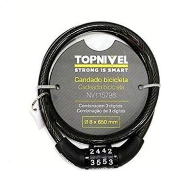 Antirrobo de Bicicleta con Combinación y Cable 12x650mm