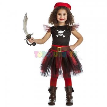 Disfraz de Pirata Tutú para Niña 5-6 años