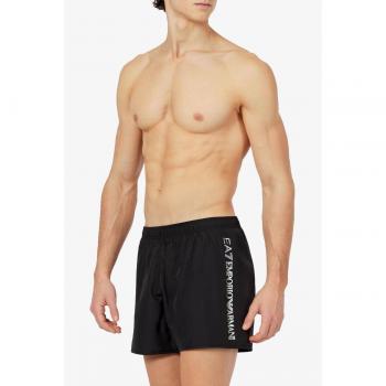 Emporio Armani Ea7 Boxer Mare Logo Verticale Nero Uomo