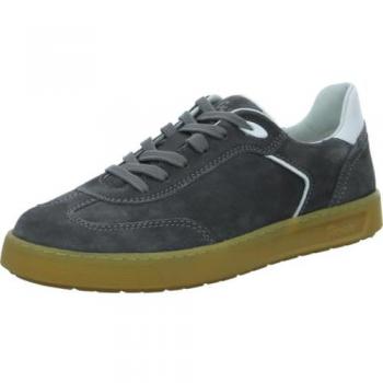 Sioux Tetrosos Weite G Grau – Herrenschuh, Veloursleder