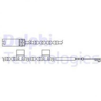 Juego de contacto de freno DELPHI LZ0242