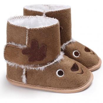 Chaussures d’hiver anti‑dérapantes « Flocons de Coton » 0-18 mois